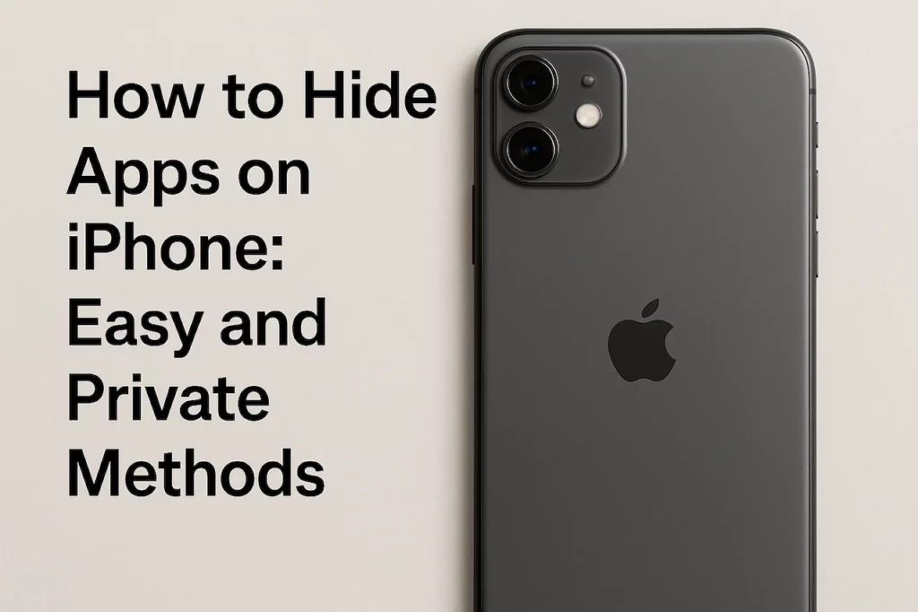 How to hide apps on Iphone: easy and private methods