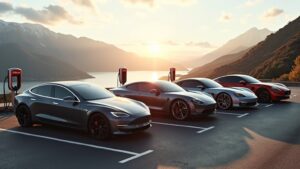 Top electric cars for long distance travel