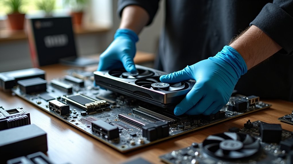 compatible video card selection