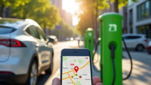 How to locate free electric car charging stations?