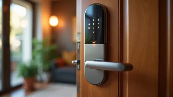 How smart door locks improve home security